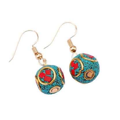 Nepalese Style Simple Earrings