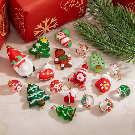 Christmas Limited Stainless Steel DIY Santa Accessory Set