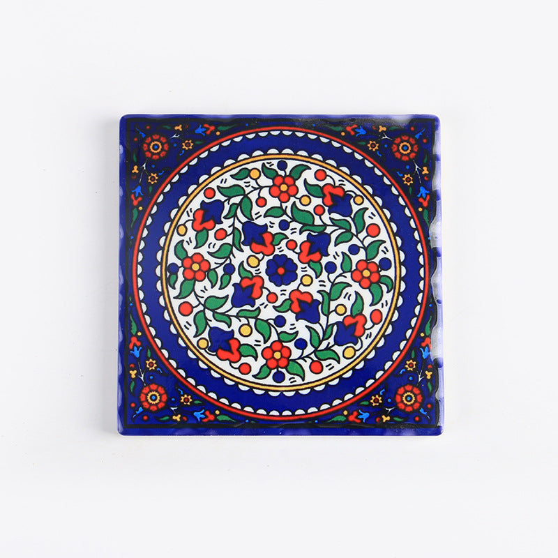 Series Of Craft Painting Insulation Pads, Cork Ceramic Coasters, Dual Purpose Pot Mats, Combination Coasters