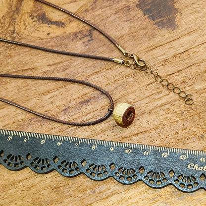 Creative Acorn Pendant Necklace Retro Style Accessories