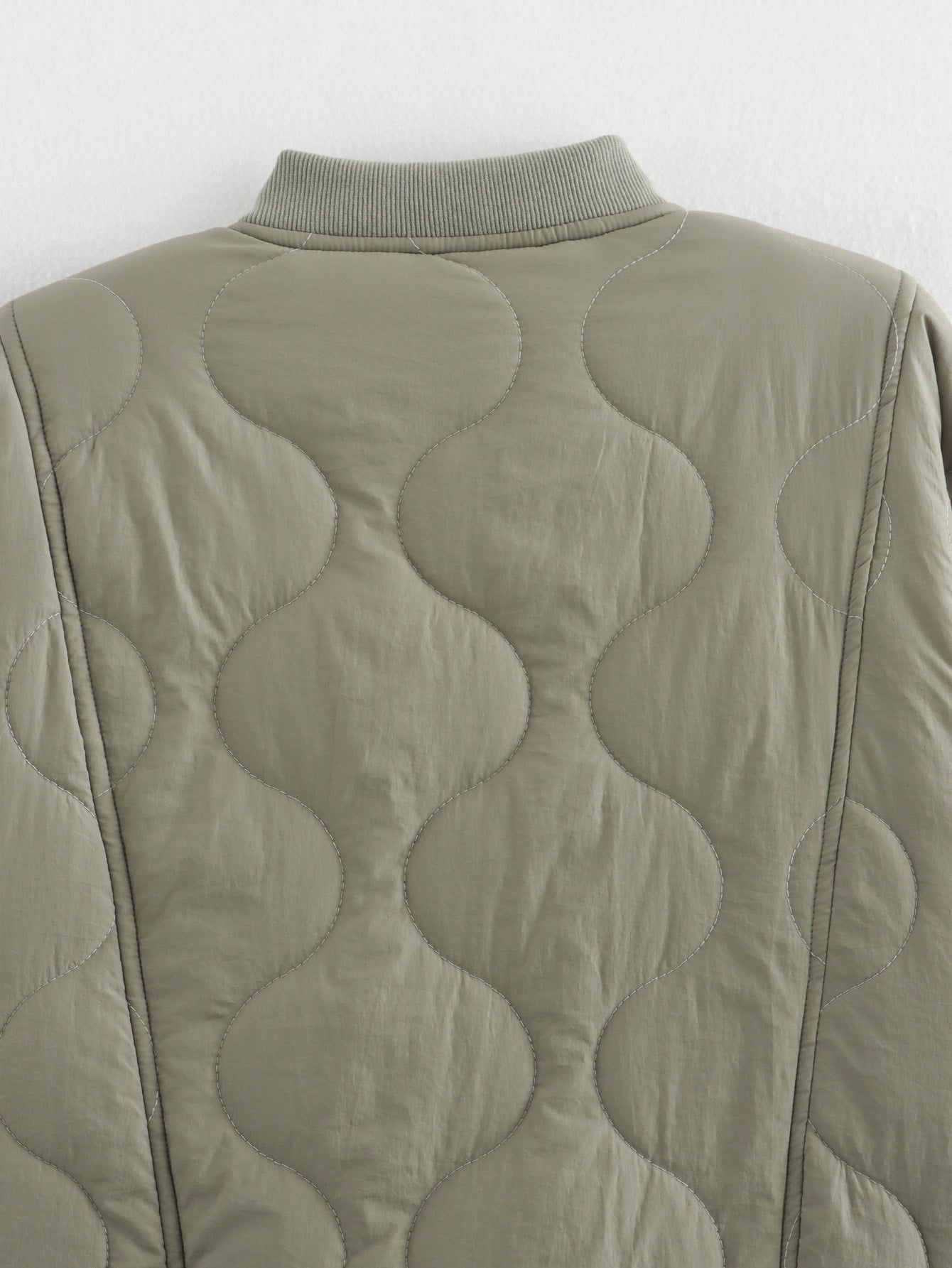 Casual Quilted Button Down Padded Coat