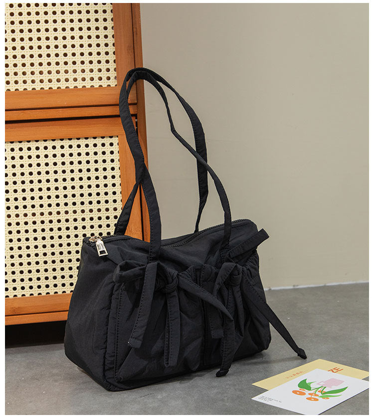 Bow Knot Sweet Casual Simple Shoulder Bag