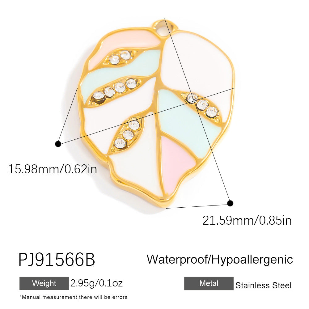 Bohemian Style Stainless Steel Beach Pendant Necklace