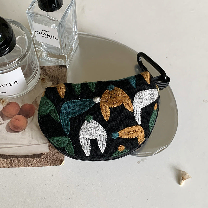 Embroidered AirPods Pro 2 Case with Floral Design