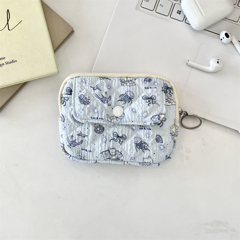Cute Print Mini Card Cases Wallets