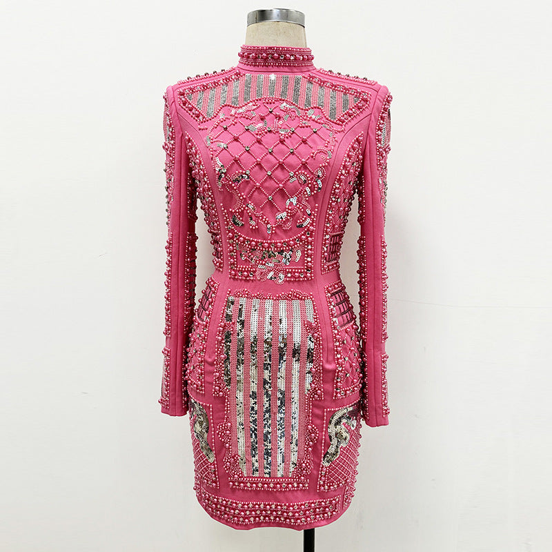 Sequin Embellished Bodycon Dress
