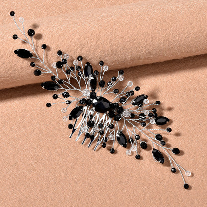 Bridal Wedding Hair Accessories Handmade Rhinestone Hair Comb