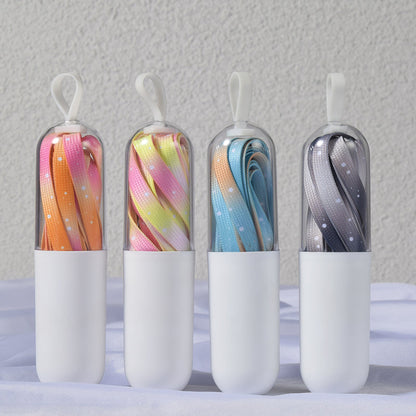 Tie Dye Colorful Dot Shoe Laces - Multi Color Available
