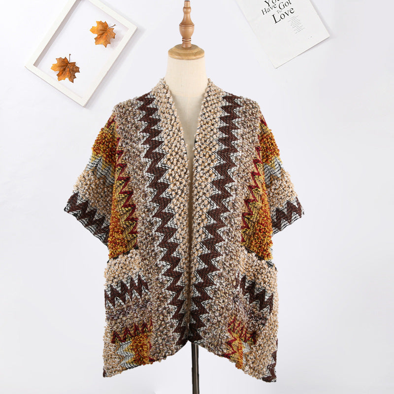 Scarvii - Boho Shawl with Pocket