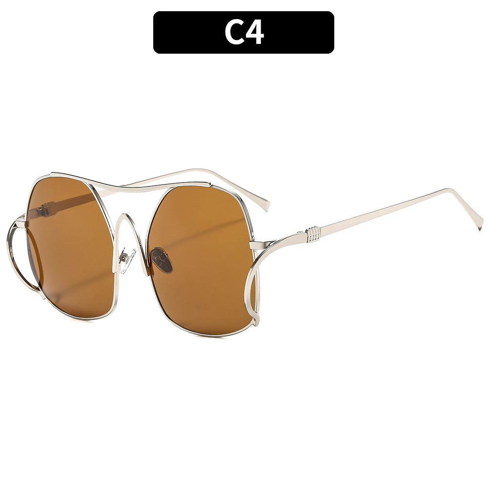 Fashionable Oversized UV400 Sunglasses for Men and Women