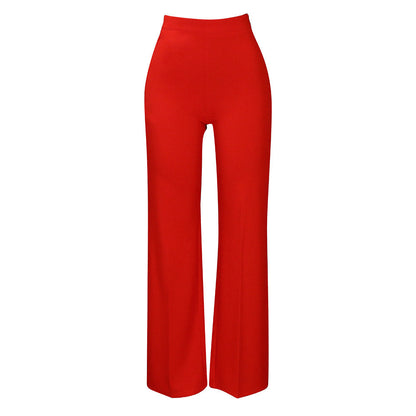 Elegant Wide-Leg Trousers For Women Comfortable All-Season Pants