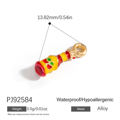 Colorful Airplane Pendant DIY Craft Accessories