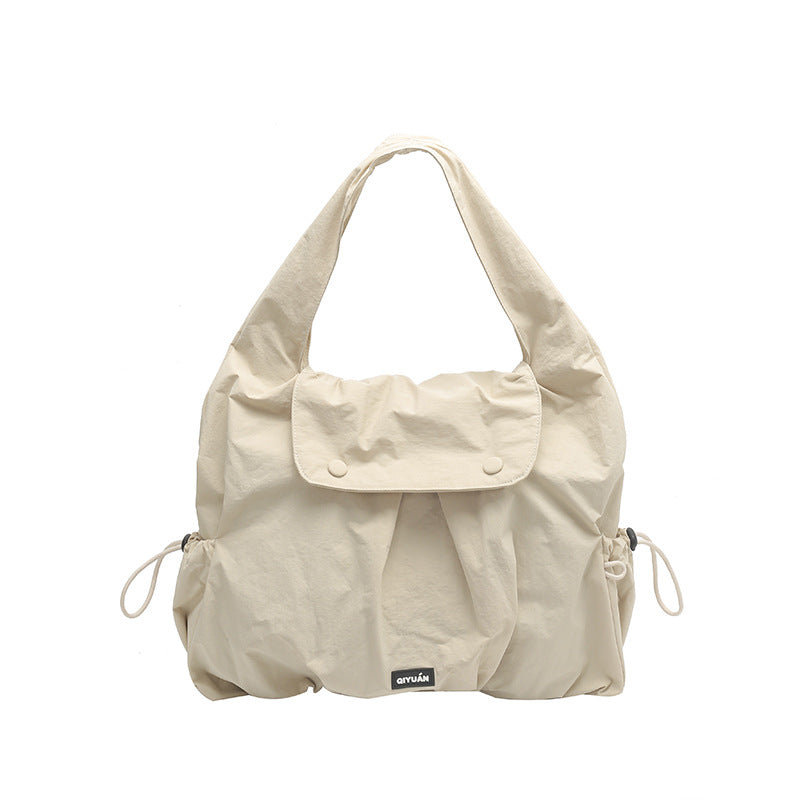 Trendy Nylon Shoulder Bag Casual Large Capacity Commuter Bag