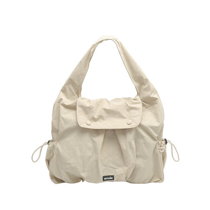 Trendy Nylon Shoulder Bag Casual Large Capacity Commuter Bag