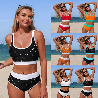New Women'S Bikini Swimsuit Set - Quick-Drying, High-Elasticity