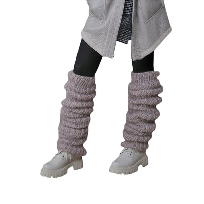 Mohair Long Pile Pile Socks Women Fashion Casual Knit Socks