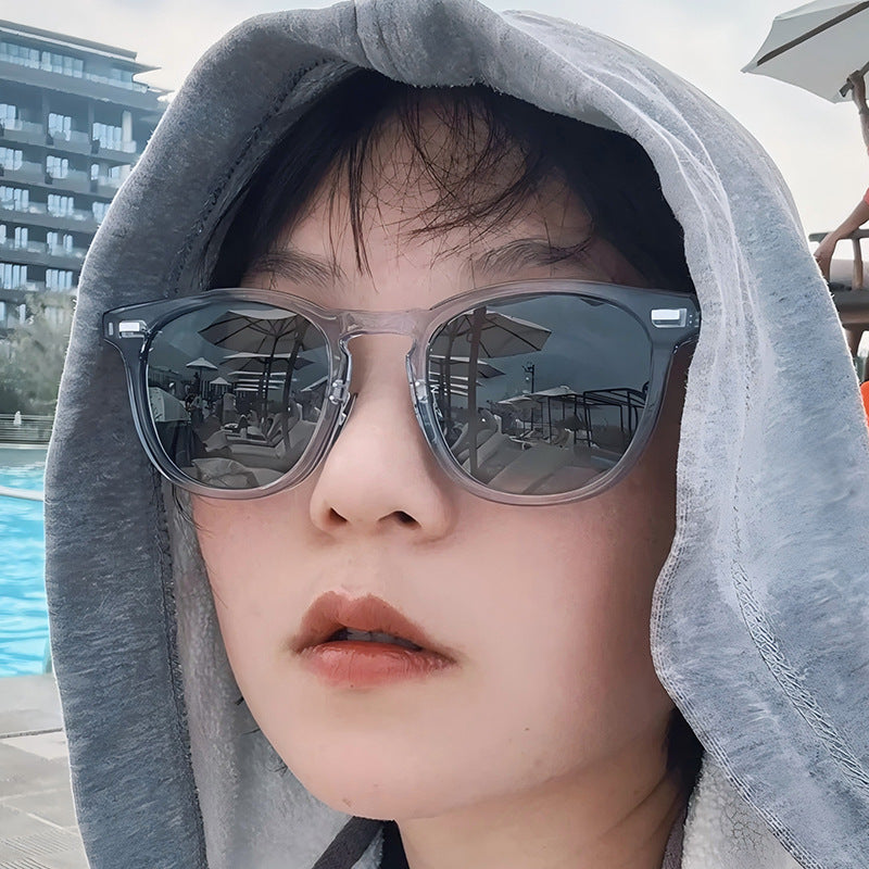 Trendy Casual UV400 Round Sunglasses for Outdoor Fashion