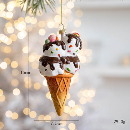 Cute Gingerbread Cookies Christmas Tree Hanging Ornament