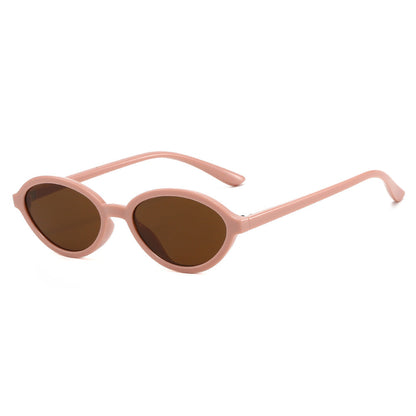 Oval Vintage Fashion Sunglasses Stylish Eyewear