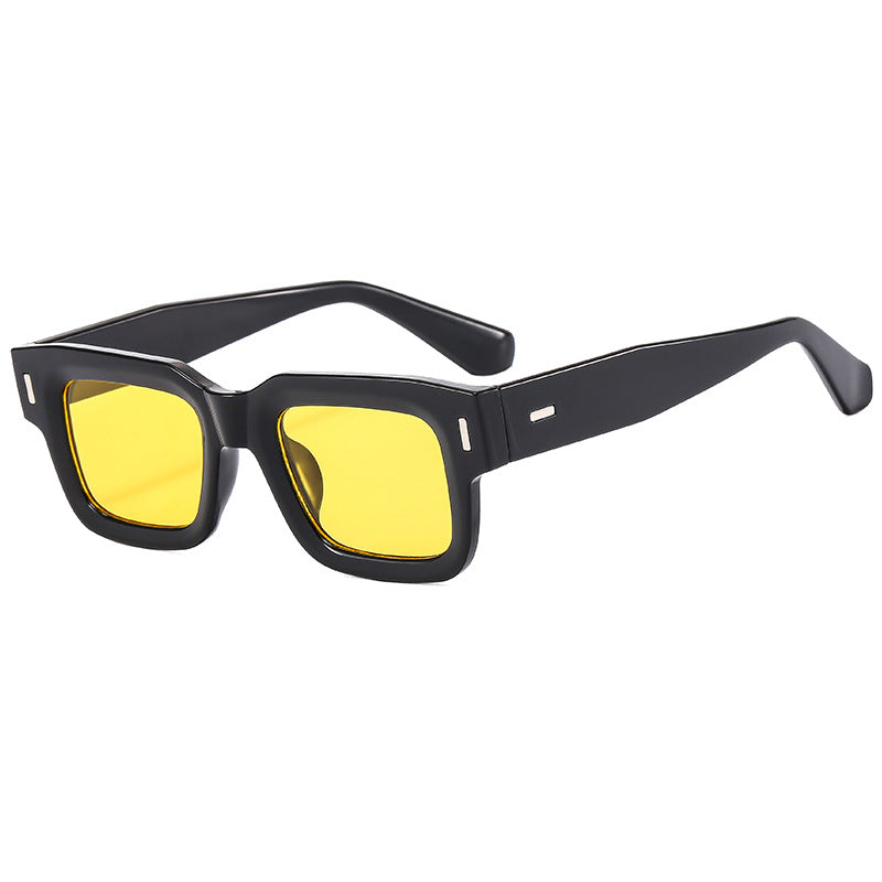 Retro Square Sunglasses Stylish Square Frames UV400 Protection