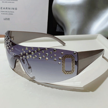 Trendy Stylish Oversized Round Frame Sunglasses for Women