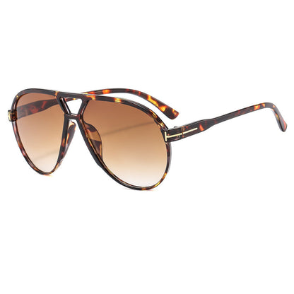 Trendy Oversized Square Sunglasses with UV400 Protection