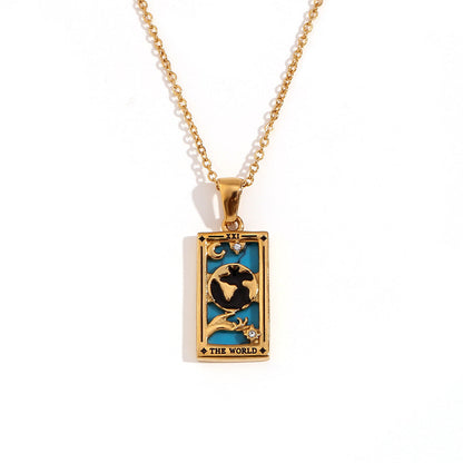 2+ Vintage Zircon Pendant Necklaces