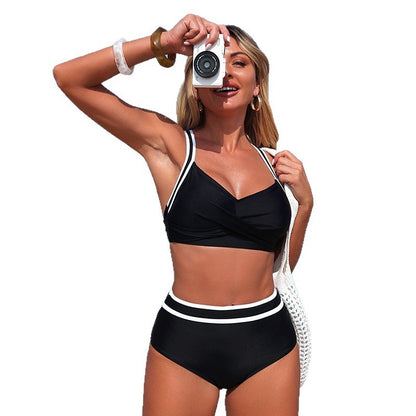 New Women'S Bikinis High Elastic Quick-Dry Swimwear