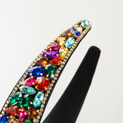Fashionable Baroque Headband With Rhinestones For Women