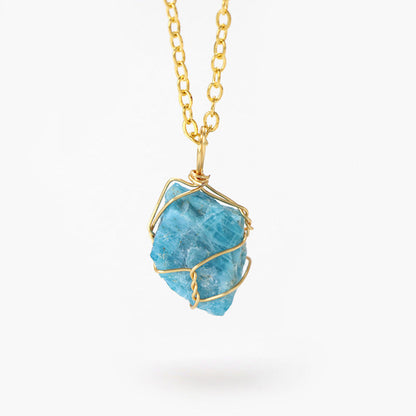 Irregular Stone Pendant Simple Neckalce