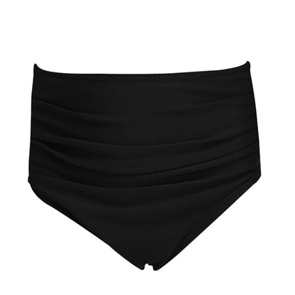 Girls' Two-Piece Swimwear Cute Solid Color Bikini