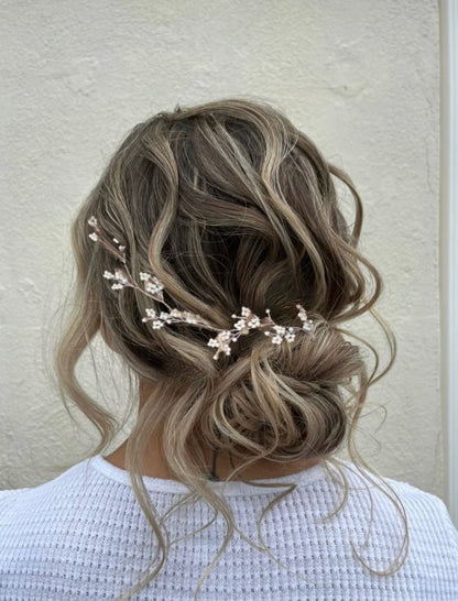 Handmade Pearl Hair Pins U-Shaped Hair Forks Wedding Party Accessories