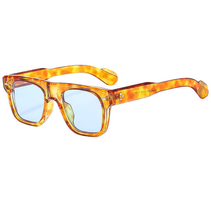 Square Frame Men's Sunglasses Stylish UV400 Protection