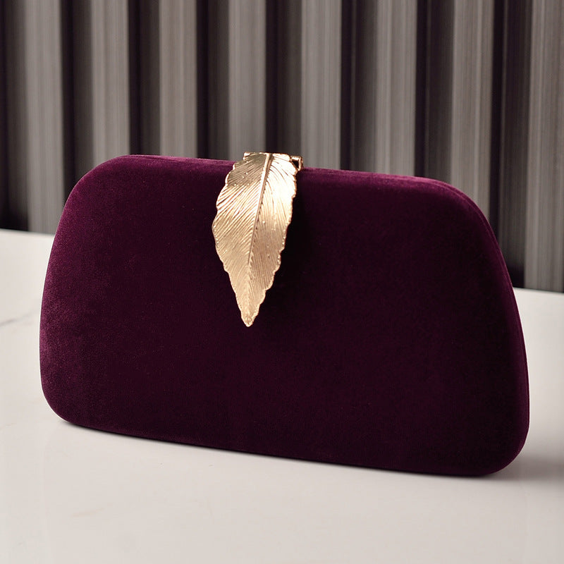 Elegant Velvet Evening Clutch Bag for Parties