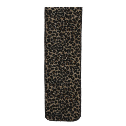 Winter Soft Cozy Leopard Print Warm Scarf