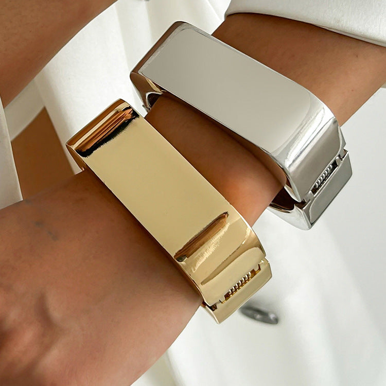 Ins Style Irregular Alloy Bracelet Set