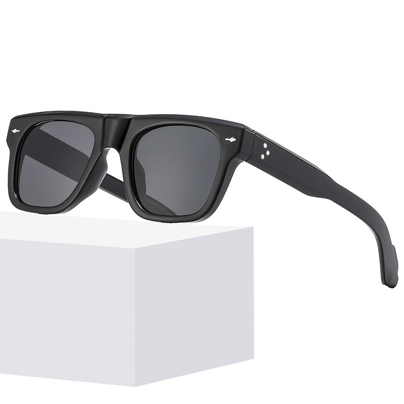 Square Frame Men's Sunglasses Stylish UV400 Protection
