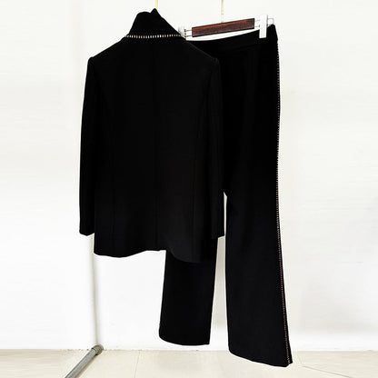 Casual Jacket With Pants Set