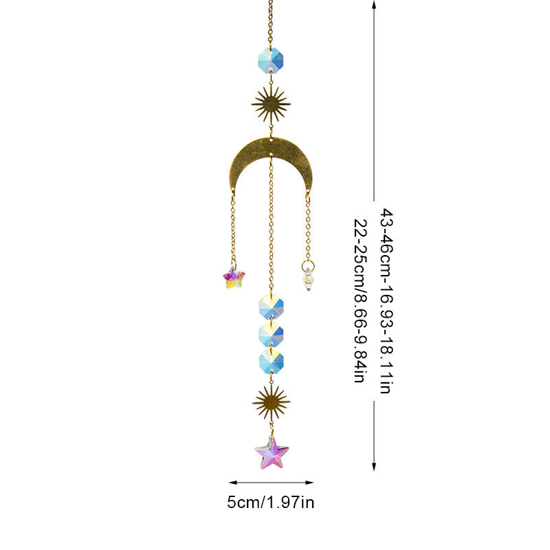 Window Colorful Hanging Crystal Decoration