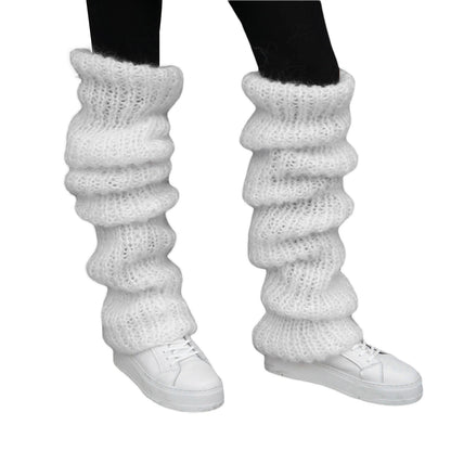 Mohair Long Pile Pile Socks Women Fashion Casual Knit Socks