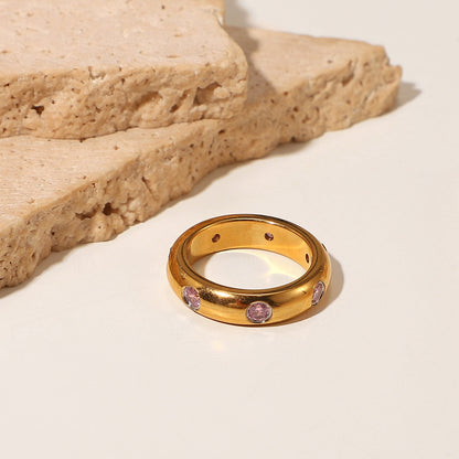 Vintage Diamond Simple Ring