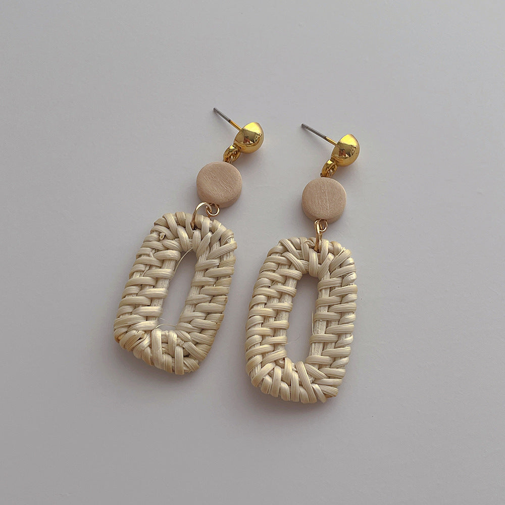 Vintage Geometrical Vacation Drop Earrings
