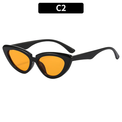 Trendy Women's Cat Eye Sunglasses UV400 Protection for Outdoor Activities