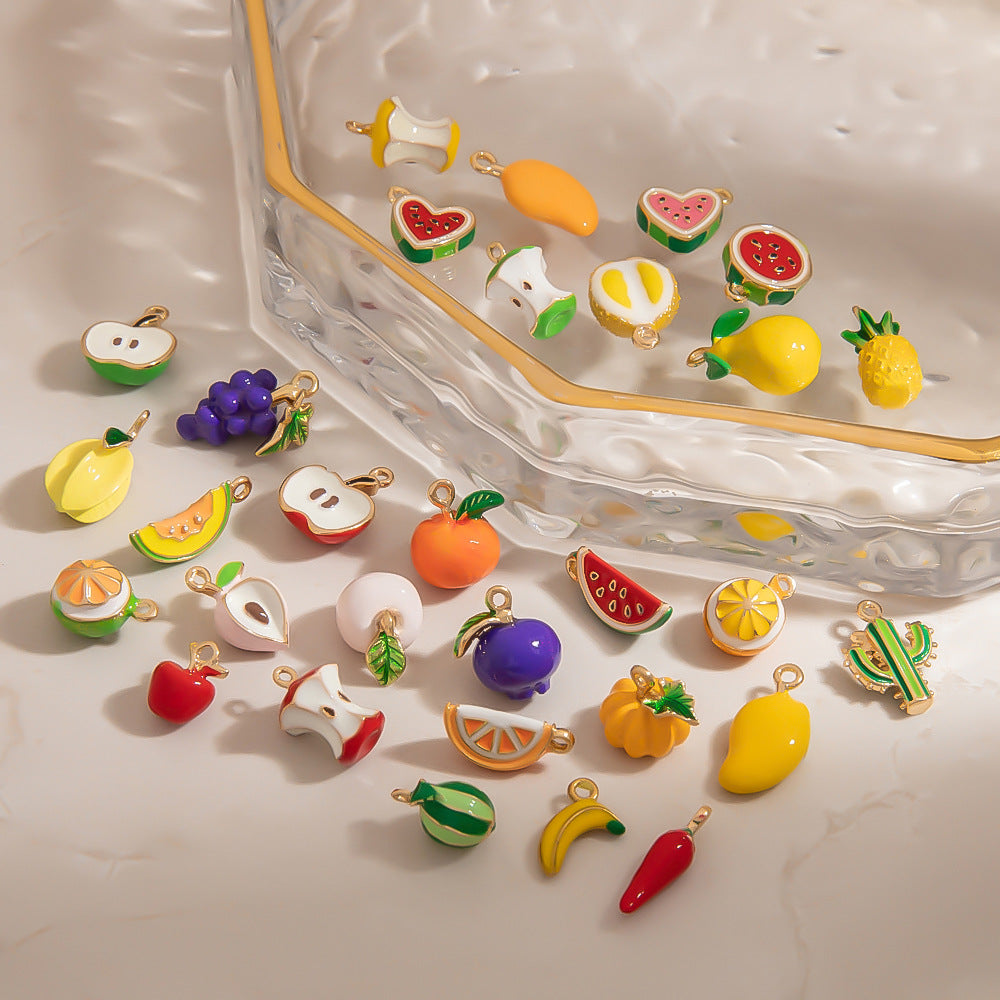 Cute Cartoon DIY Jewelry Accessories Colorful Pendants for Crafting
