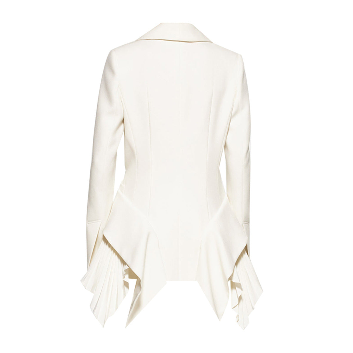 Chic Design Blazer For Women With Pleated Detailing