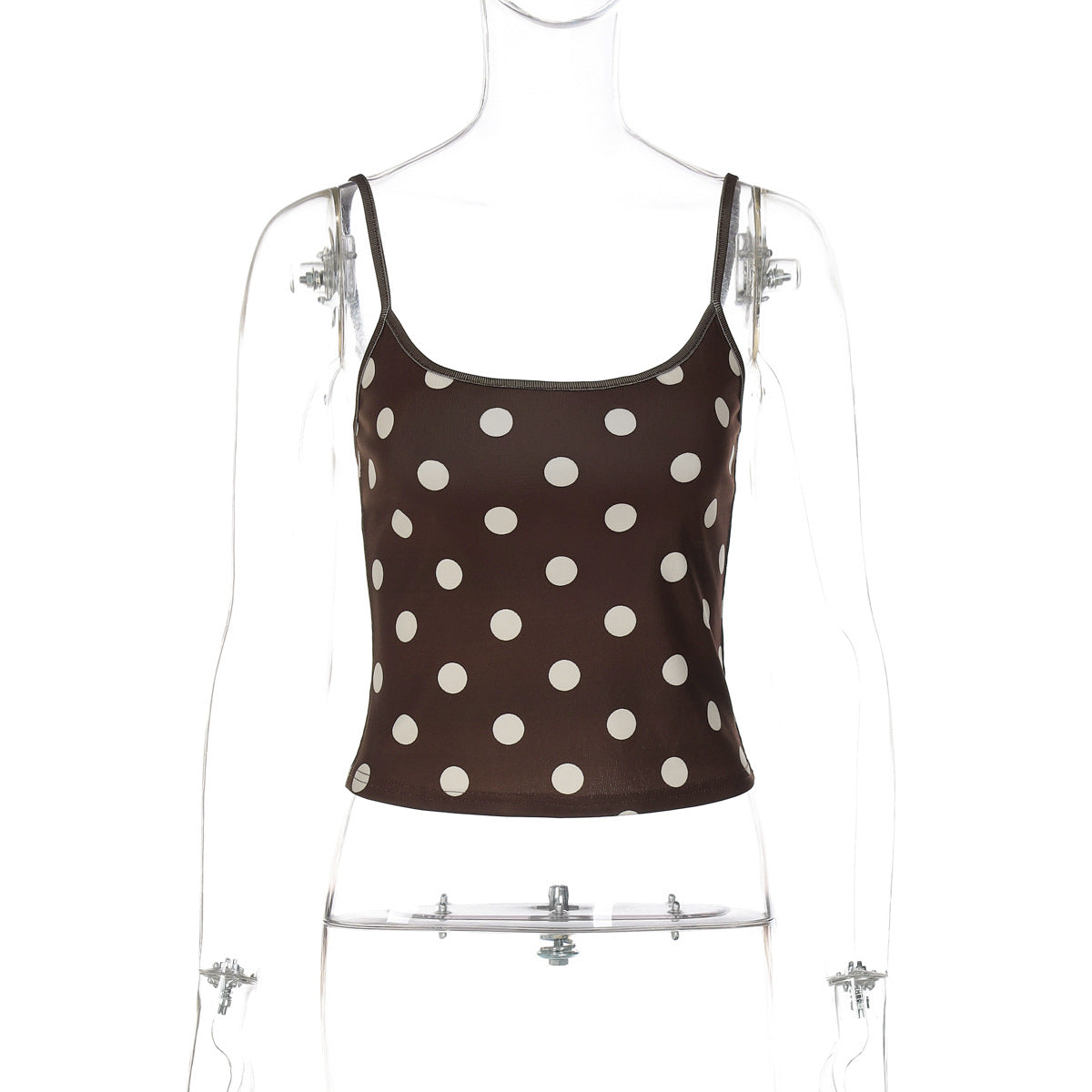 Trendy Polka Dot Camisole Top for Women