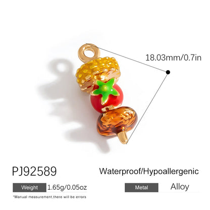 Colorful Airplane Pendant DIY Craft Accessories