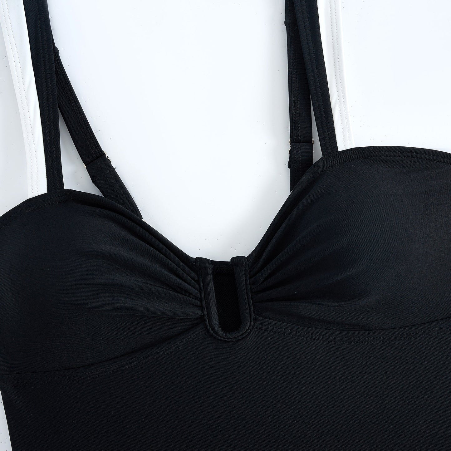 Sexy Color Block One-Piece Swimsuit