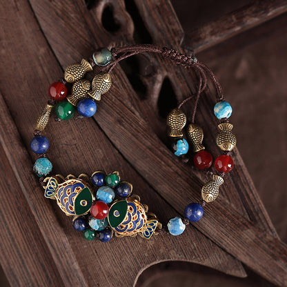 Ancient Tibetan Style Bracelet Retro Ethnic Decorations Jewelry