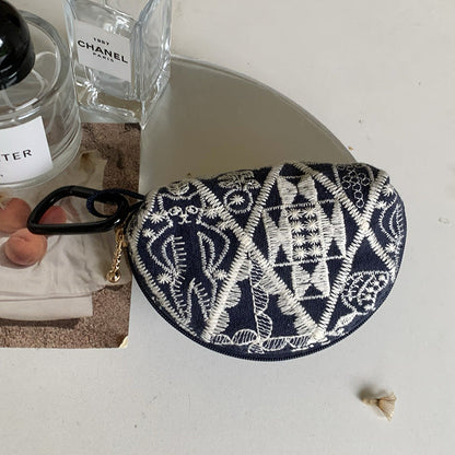 Embroidered AirPods Pro 2 Case with Floral Design